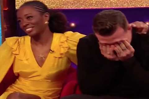 Strictly’s AJ Odudu and Kai Widdington break down in tears as they reveal details of training..