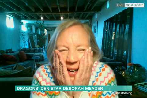 Dragons’ Den star Deborah Meaden swears TWICE on This Morning – forcing Dermot and Alison to..