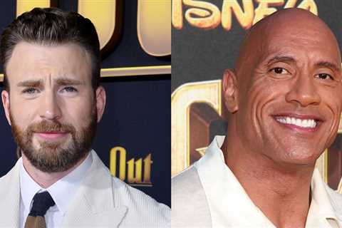 Chris Evans stars alongside Dwayne Johnson in Amazon’s Christmas action comedy Red One