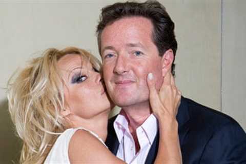 Piers Morgan shares flirty throwback of kiss from Pamela Anderson after her fifth marriage fails