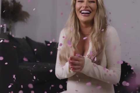 Love Island’s Chloe Crowhurst reveals she’s expecting a baby girl in cute reveal video