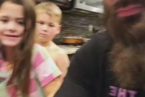 Teen Mom Jenelle Evans’ husband David Eason slammed for flashing his GUN around kids Ensley, 4, and ..