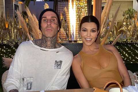 Kourtney Kardashian’s fiancé Travis Barker gifts her brother Rob an $800 bike for his 35th birthday