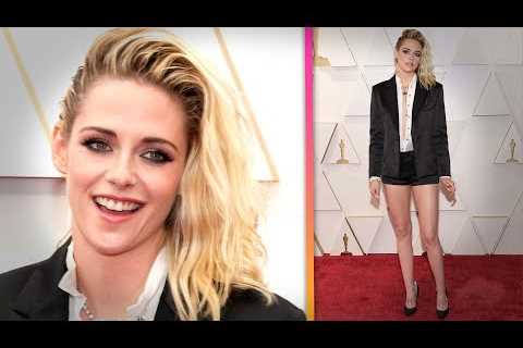 Kristen Stewart Wears SHORTS to 2022 Oscars! (Fashion Cam)