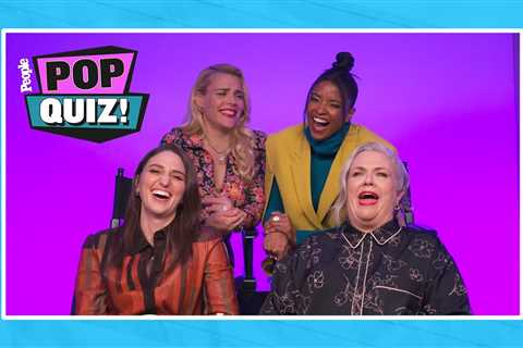 Sara Bareilles and the Cast of ‘Girls5eva’ Are Very In Sync | PEOPLE Pop Quiz | PEOPLE