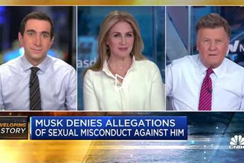 Elon Musk denies allegations of sexual misconduct against him