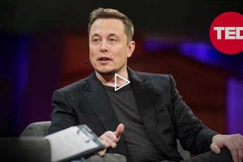 Elon Musk: The future we're building -- and boring | TED