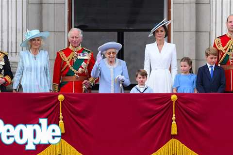 Queen Elizabeth Is Joined by Senior Members of the Royal Family for Trooping the Colour | PEOPLE