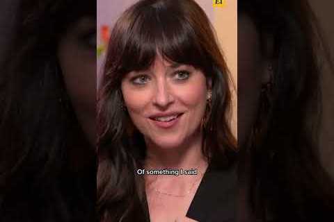 Dakota Johnson thinks viral ‘Ellen’ memes are BIZARRE #shorts