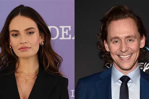 Lily James praises Tom Hiddleston’s Loki for coming out as bisexual