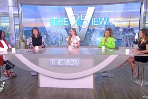 The View fans spot alarming detail in the background of Whoopi Goldberg’s live segment