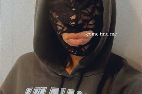 Kourtney Kardashian shares bizarre photo with mask on and urges ‘come find me’ after star slammed..