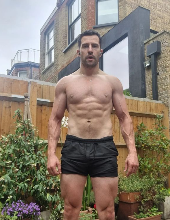 Emmerdale star Mike Parr shows off his incredible body transformation as he turns 36