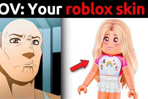 The Rock reacts to Roblox : ( the rock eyebrow raise )