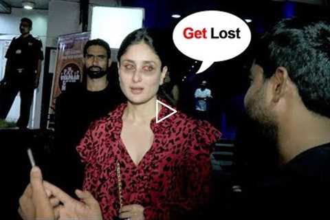 DRUNK Kareena Kapoor Shows Unbelievable ATTITUDE To A FAN Asking For A Simple Selfie