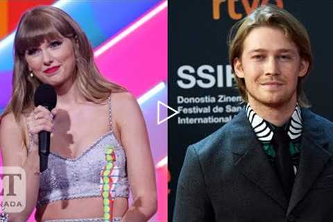 Taylor Swift Thanks Joe Alwyn While Accepting Global Icon Award At 2021 Brits