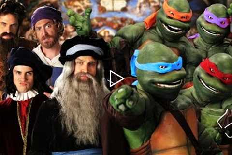 Artists vs TMNT. Epic Rap Battles of History