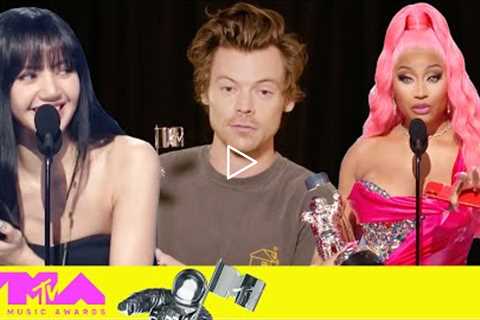 Every Acceptance Speech at the 2022 VMAs ft. Taylor Swift, BLACKPINK, Jack Harlow & More | MTV