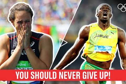 10 Athletes who proved you should NEVER give up!