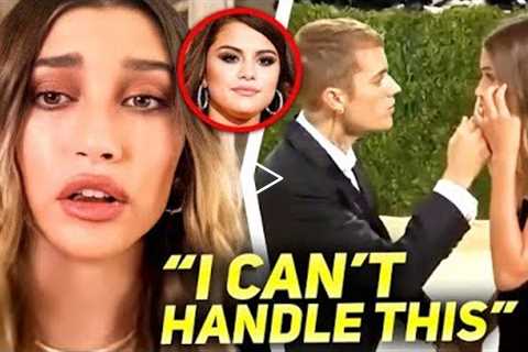 Justin Bieber spotted pleading on selena Gomez to love him again,as Hailey is too jealous and angry.