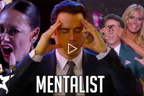 REAL Mind-Reader! Oz Pearlman The Mentalist on America's Got Talent | Magicians Got Talent