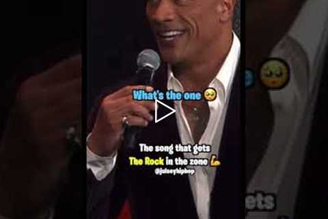 THE ROCK SINGS HIS SONG