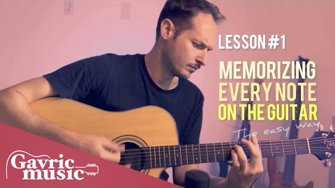 Memorize The Whole Guitar Fretboard with Fastest and Easiest Way Ever - Beginner Guitar Lesson #1