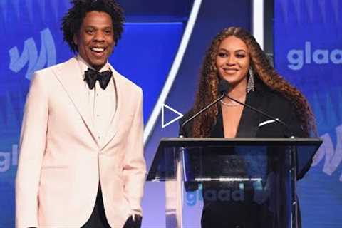 Beyoncé and JAY-Z tell LGBTQ people everywhere they love them at the 30th Annual GLAAD Media Awards