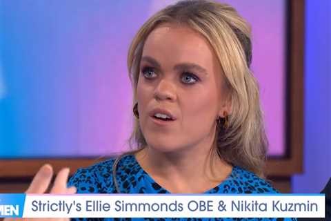 Strictly’s Ellie Simmonds and Nikita make HUGE live blunder on Loose Women as they’re warned by..