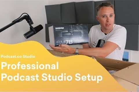 How to Build a Podcast Studio With Professional Equipment