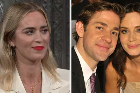 Emily Blunt Joked That Her Outfit On Her First Date With John Krasinski In 2008 Was So “Awful” He..