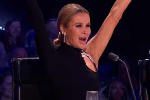 Amanda Holden screams as Britain’s Got Talent stage is invaded by Magic Mike strippers