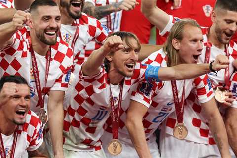 Croatia hangs on to beat Morocco to take third place in World Cup