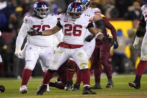 Saquon Barkley put Giants on his back when it mattered most