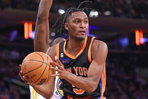 Knicks’ Immanuel Quickley busts out of recent shooting slump