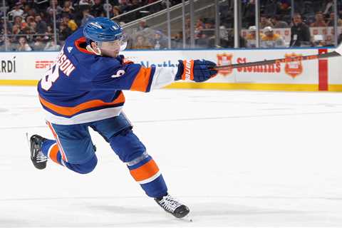 ‘Gotta have some velocity on it’: The evolution of Noah Dobson’s shot into an Islanders weapon