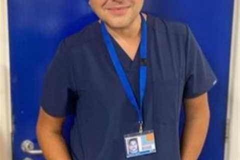 Hear’Say star Noel Sullivan almost unrecognisable as a nurse as he appears on BBC soap