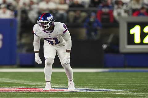 Giants’ Azeez Ojulari optimistic after exiting with ankle injury