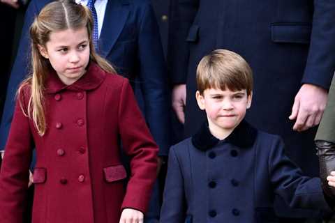 Prince Louis steals the show at Sandringham Christmas walk as delighted crowds shower him with gifts