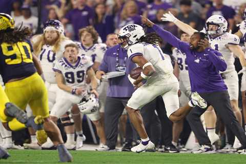 TCU holds off furious Michigan rally for thrilling College Football Playoff semifinal win