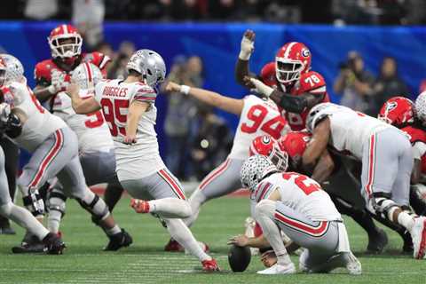 Ohio State’s missed field goal happened right at midnight on East Coast