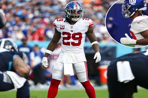 Giants’ Xavier McKinney set to return vs. Colts in surprising injury boost