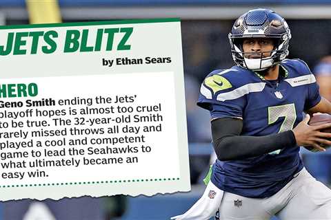 Heroes, zeros from Jets’ loss to Seahawks: Geno Smith delivers cruel revenge