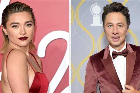 Zach Braff Posted A Birthday Tribute To Ex Florence Pugh, And Florence Herself Reacted