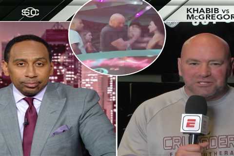 Stephen A. Smith: Dana White should punish himself for slapping wife