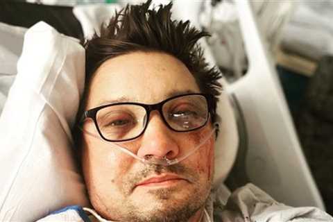 Jeremy Renner Shares Photo of Injuries Following Snowplow Accident