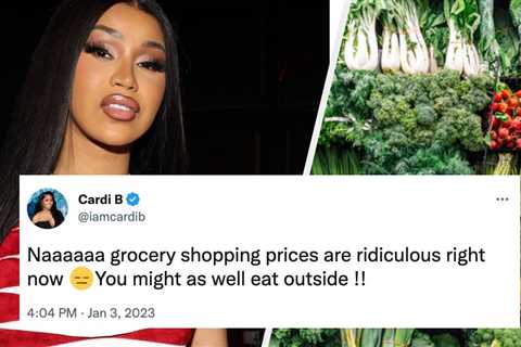 Cardi B Responded After People Called Her Out For Being “Too Rich” To Care About Rising Groceries..