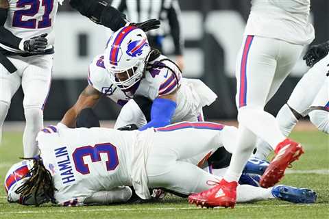 Rex Ryan breaks down in tears talking Damar Hamlin: ‘Guy is a legend’