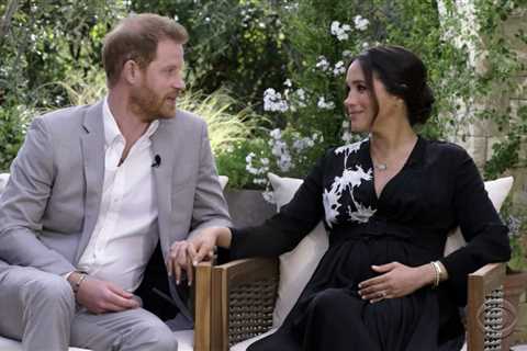 Harry sensationally says he and Meghan never accused Royals of being racist despite bombshell claim ..