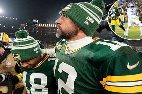 Lions deny Aaron Rodgers, Packers trip to playoffs as Seahawks earn last bid